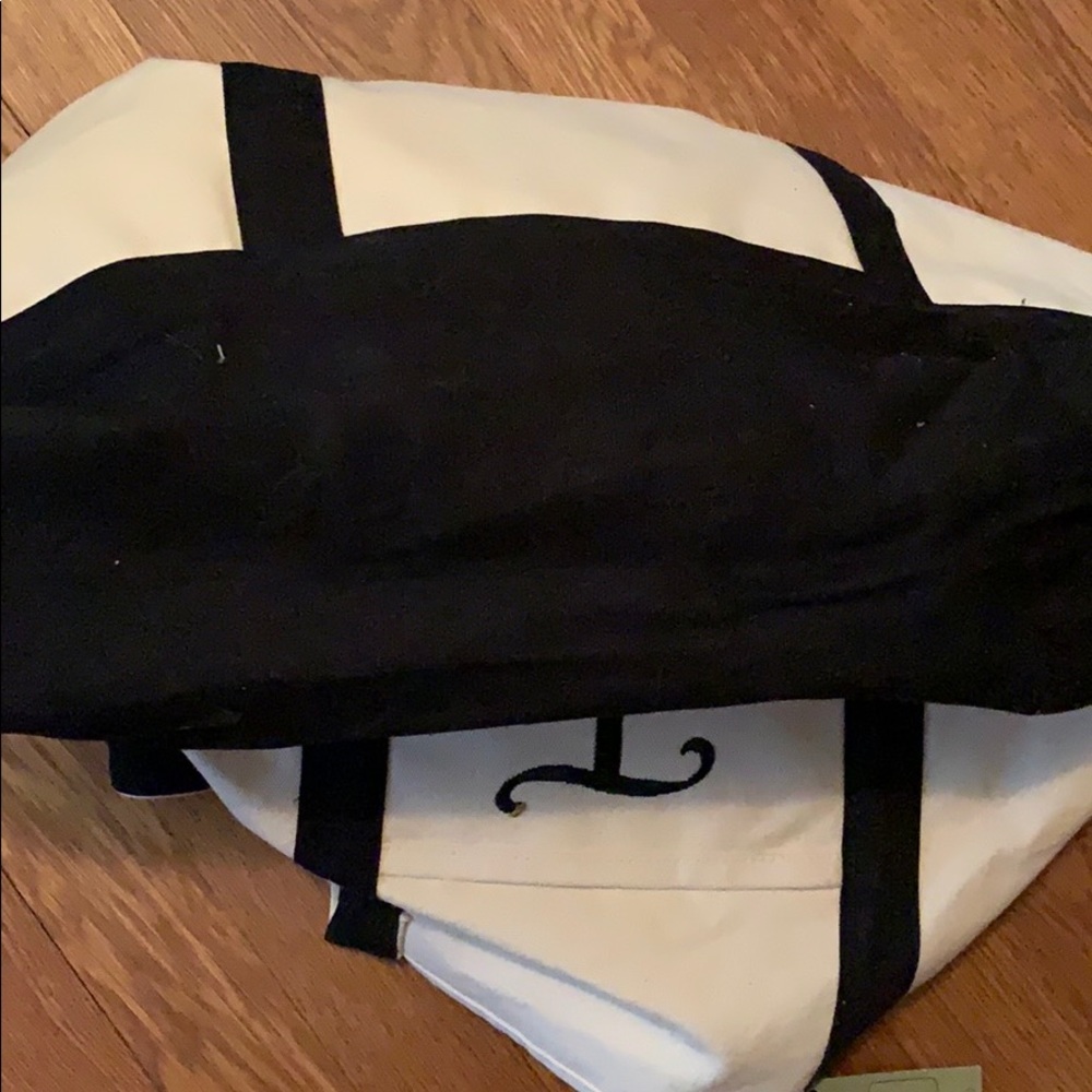 Monogrammed Canvas Tote - Picture 6 of 8